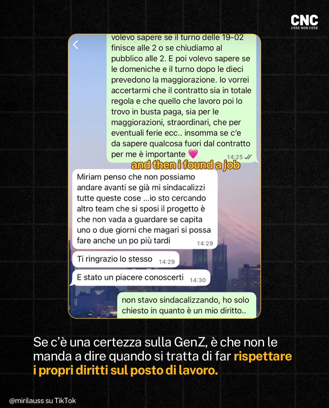 Contenuto del post