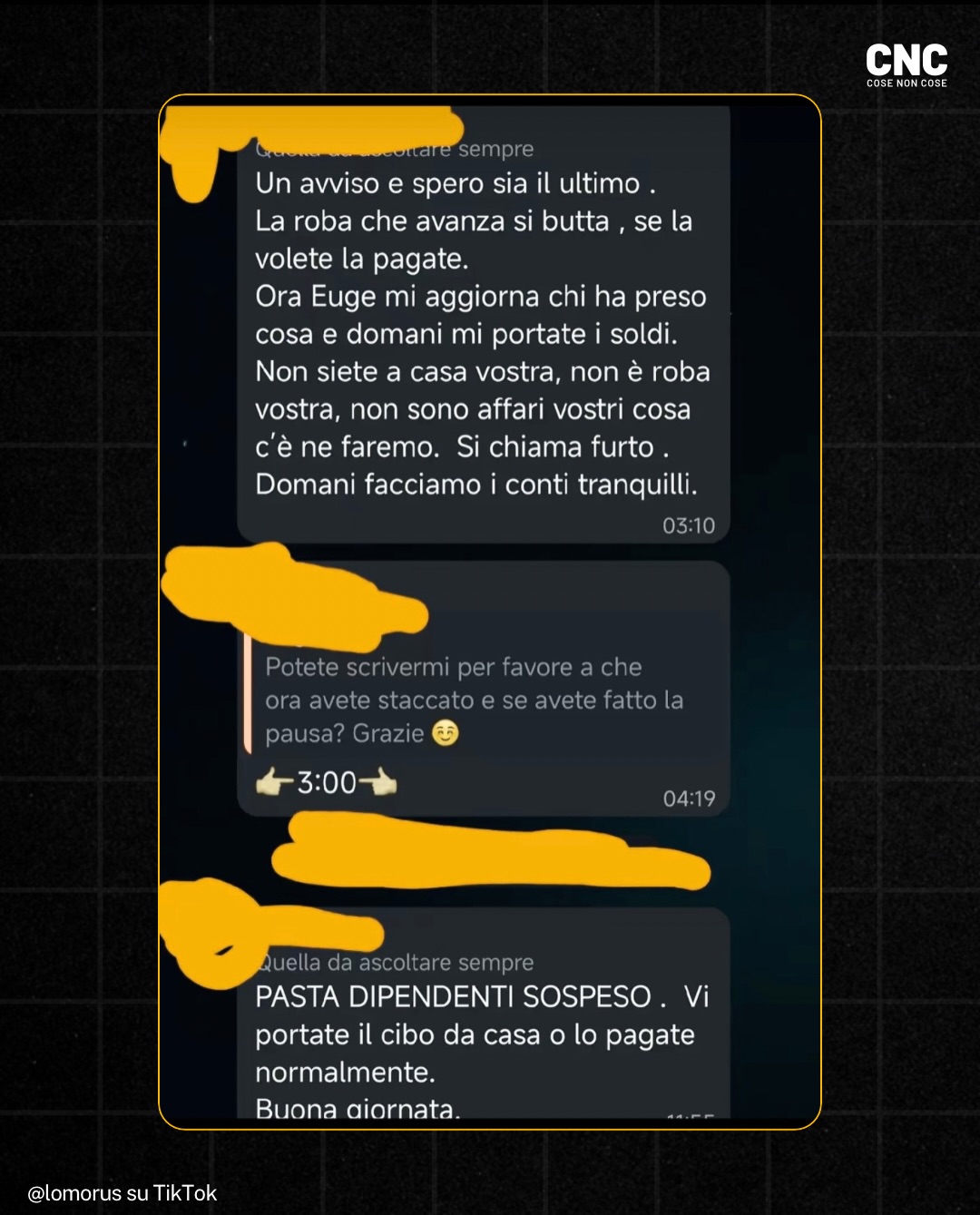 Contenuto del post