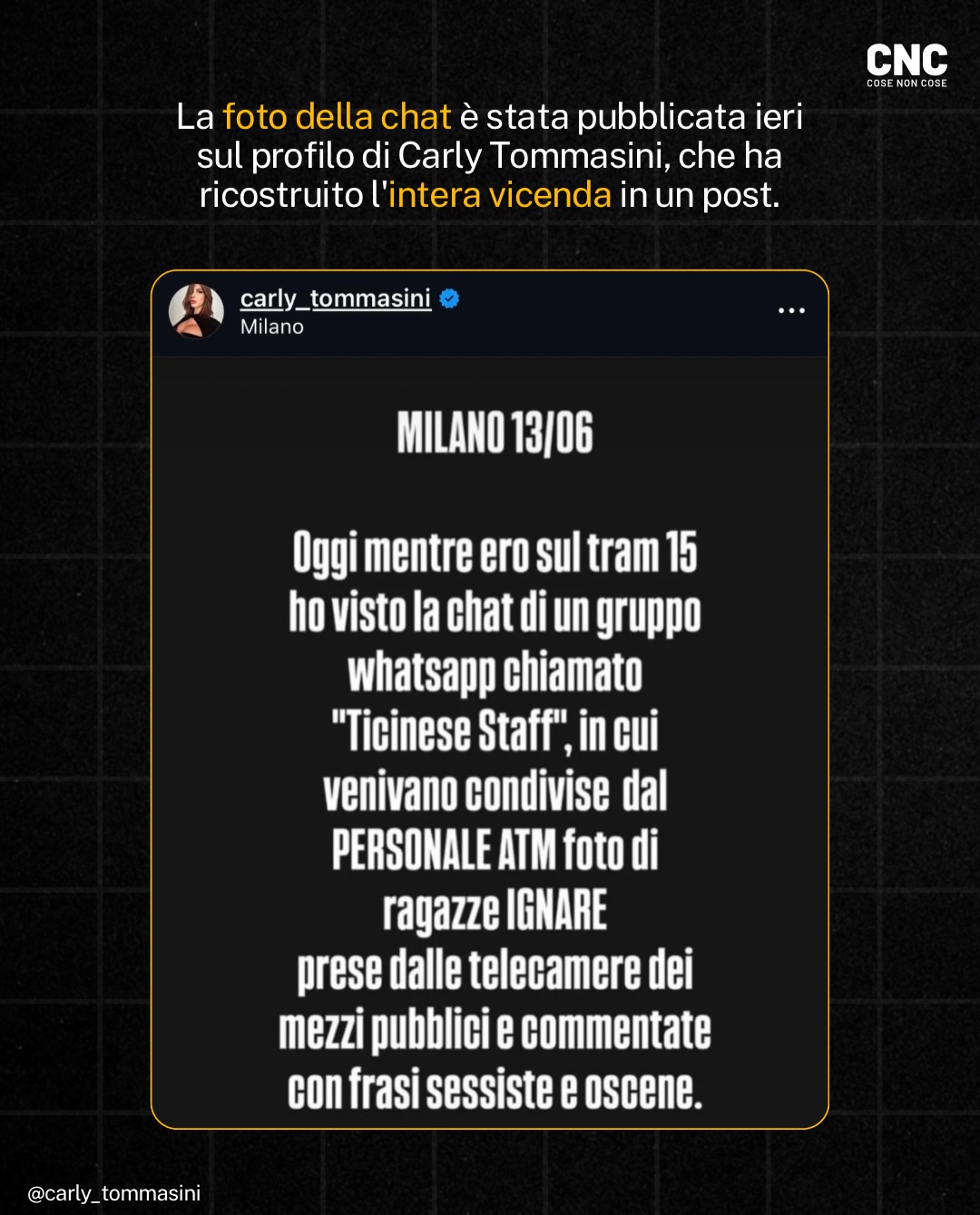 Contenuto del post