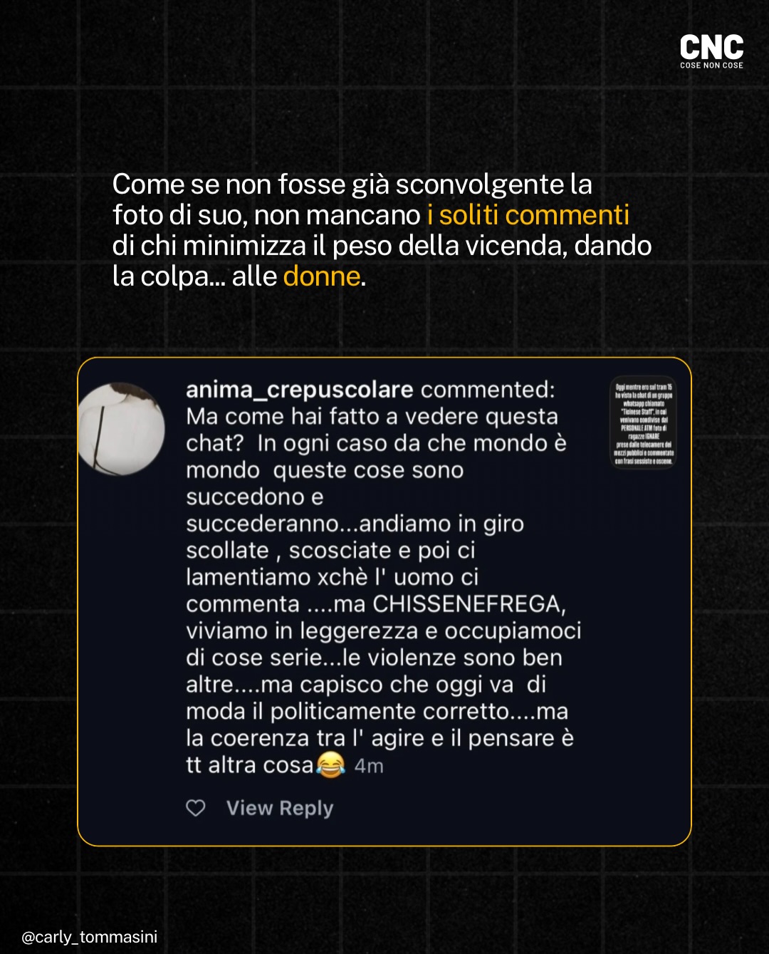 Contenuto del post